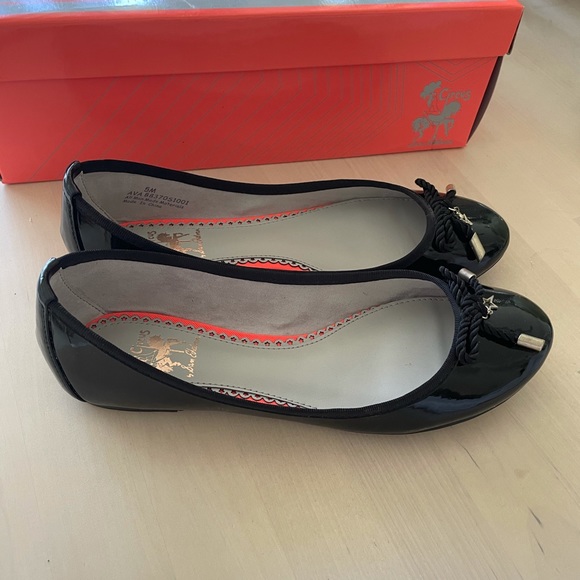 Sam Edelman “Circus” patent leather flats sz 5 - Picture 1 of 4